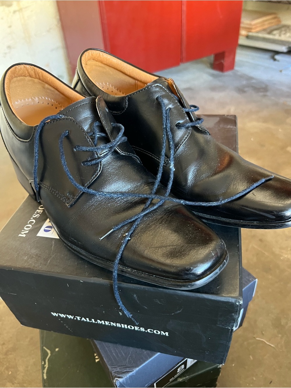 Calden Classic Black Men's Dress Shoes -
